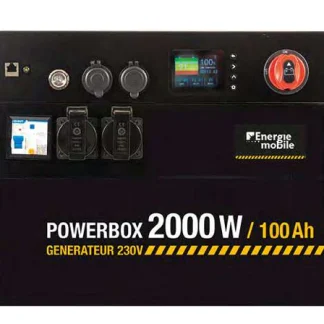 Powerbox Pro 1280 Wh PBPro2000-100 | Batterie Vanlife & Camping
